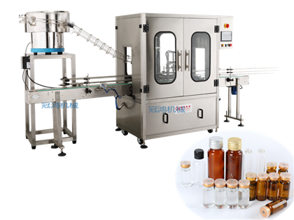 西林瓶灌裝壓塞扎蓋一體機
